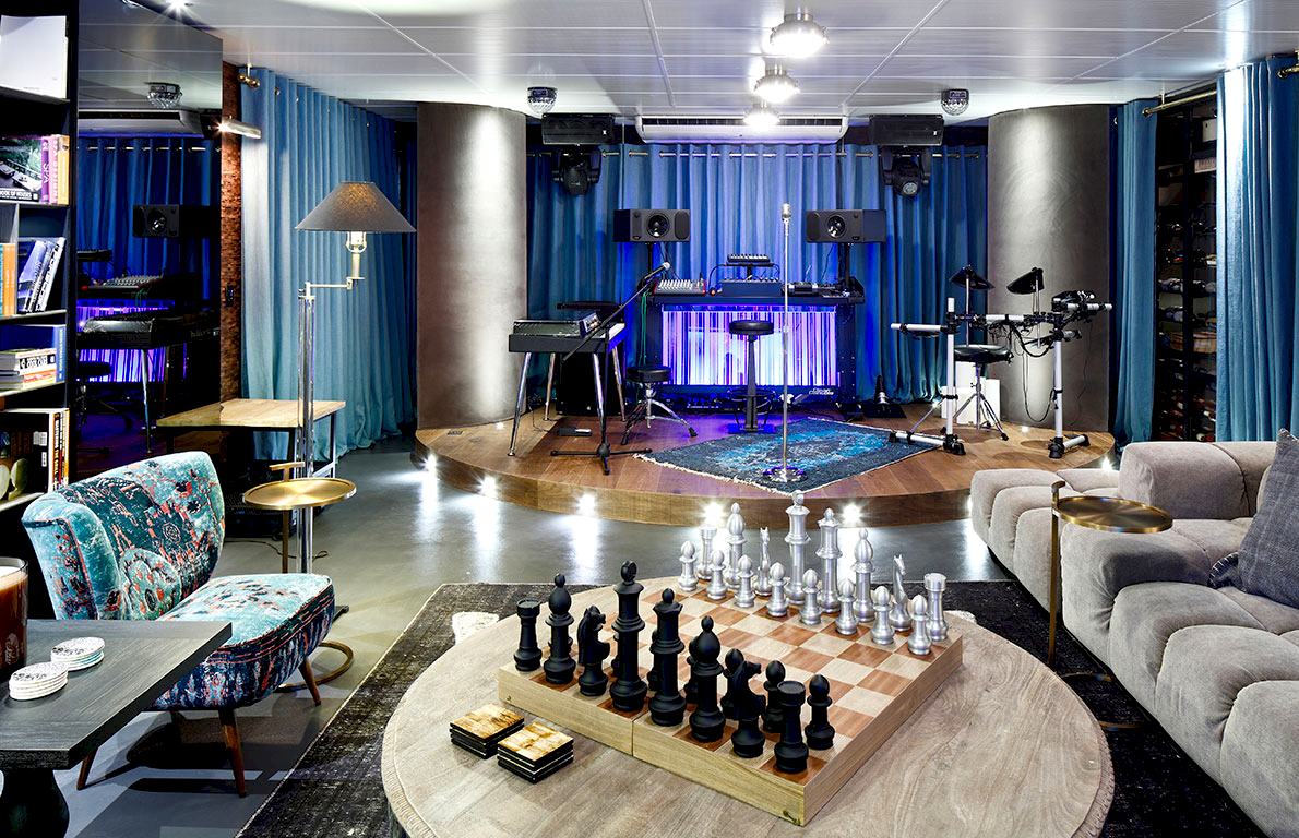 Urla House Entertainment Area