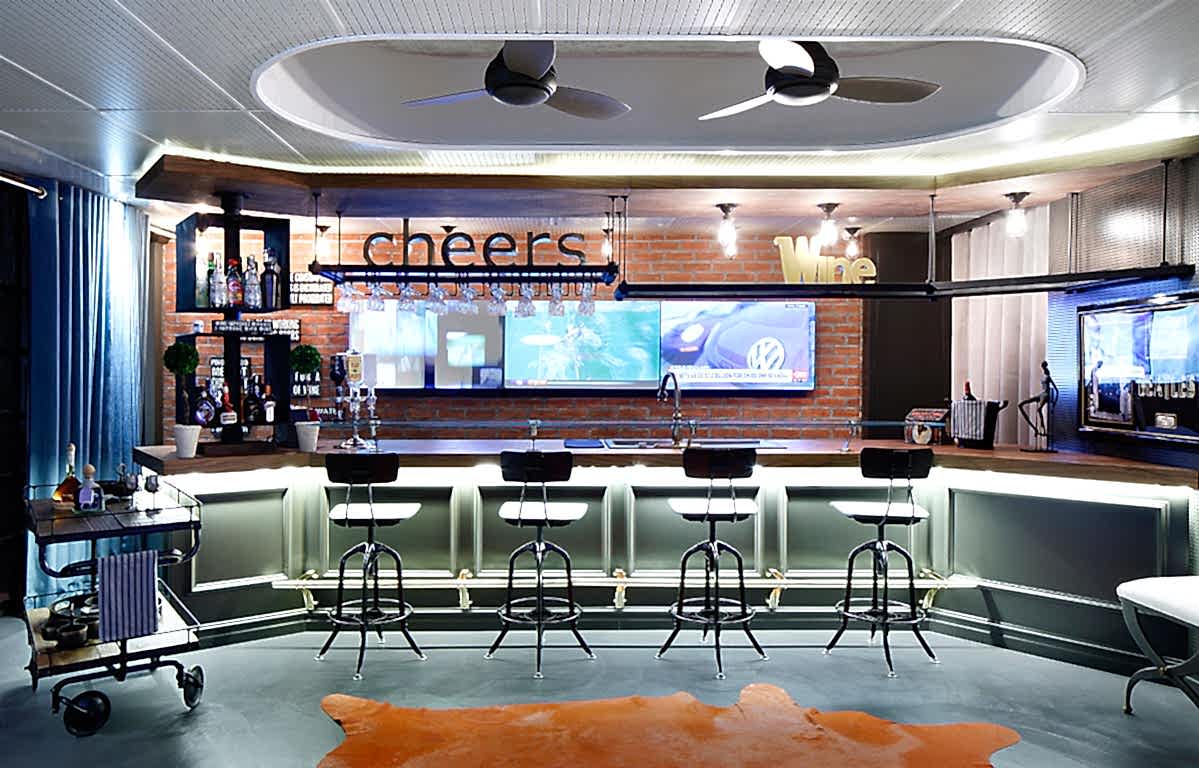 Urla House Entertainment Area