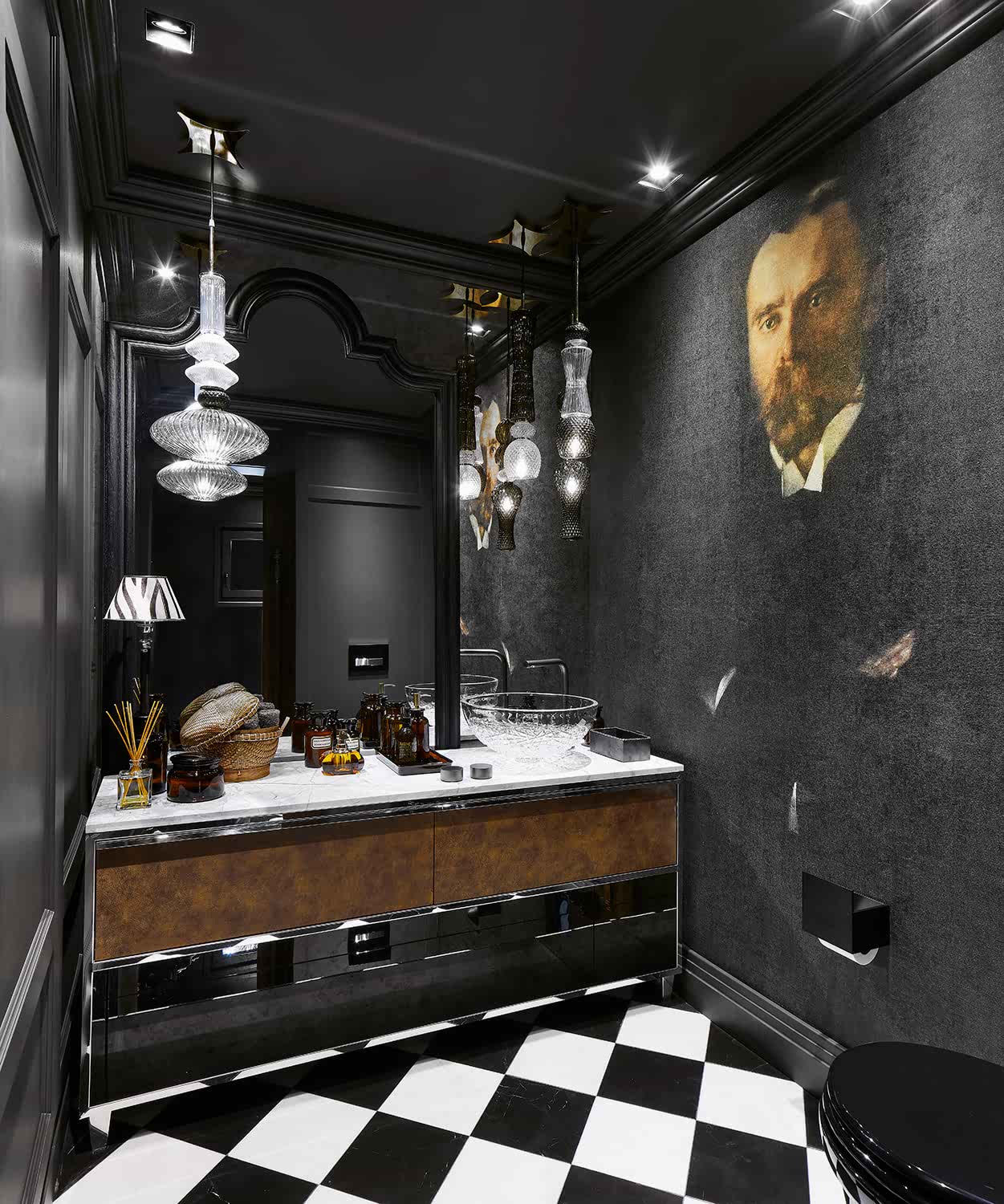 Eclectic Bathroom