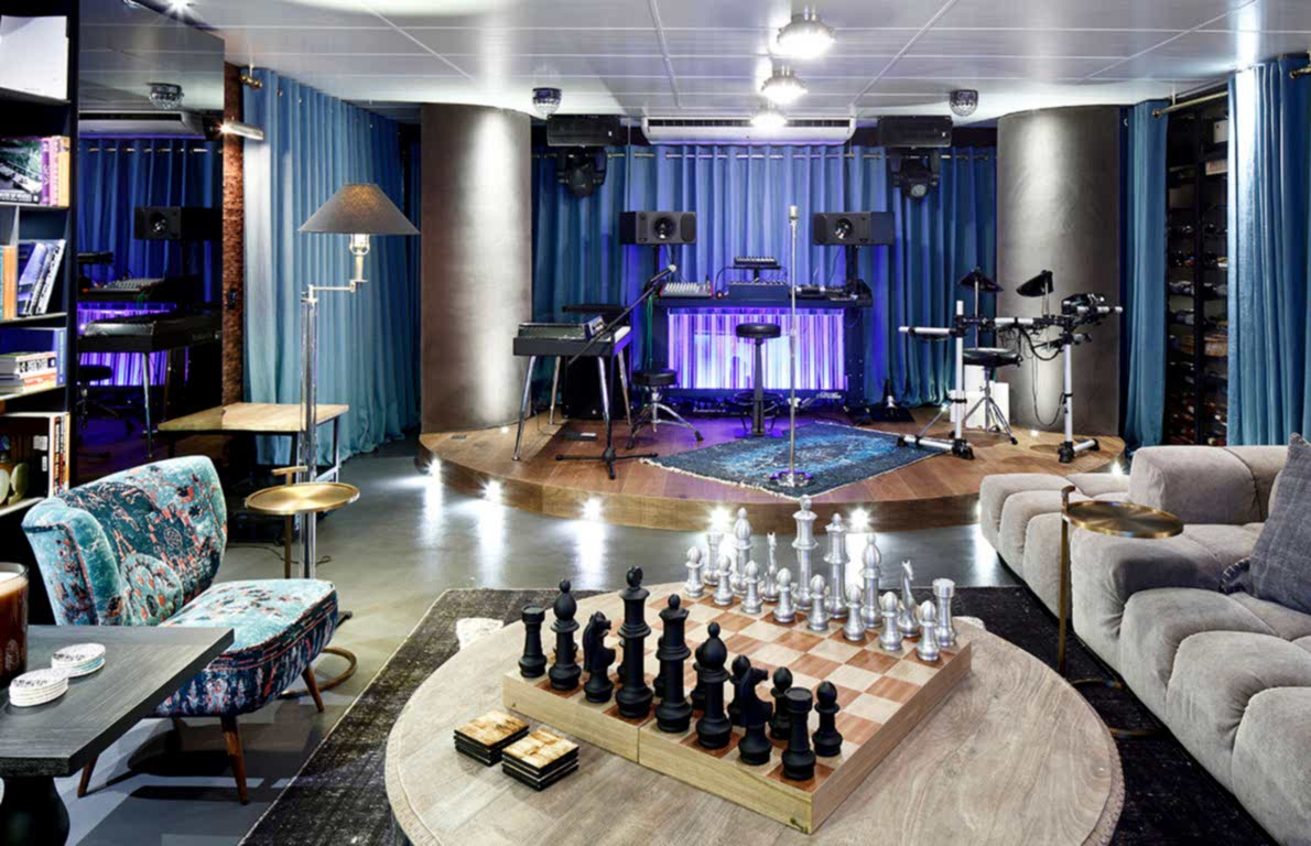 Urla House Entertainment Area